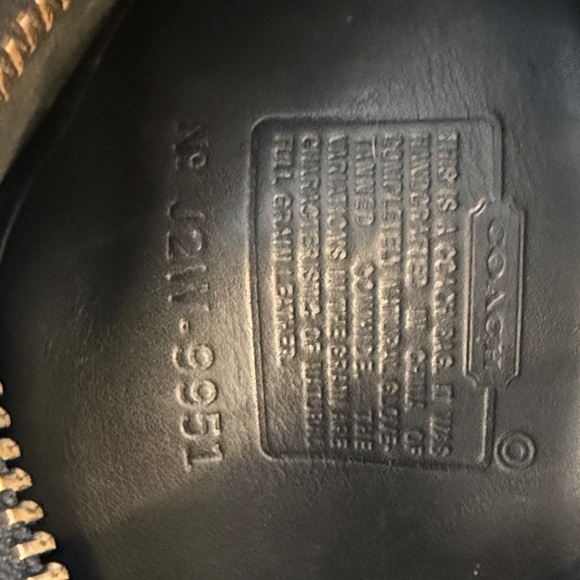 Coach Black Leather Crossbody Bag - Picture 2 of 5